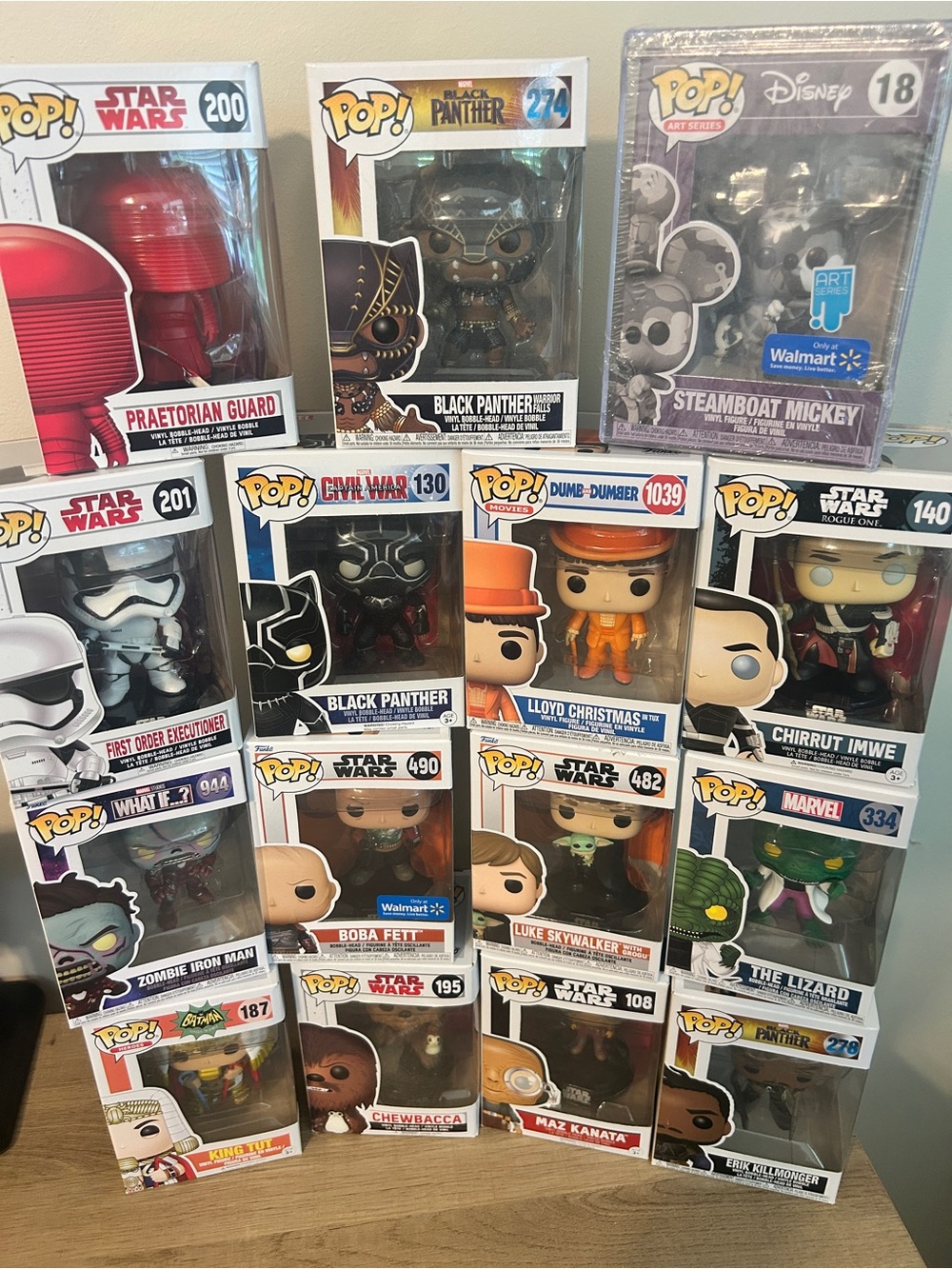 Funko Pop! Vinyl Collectible Lot - Mixed Characters - 15